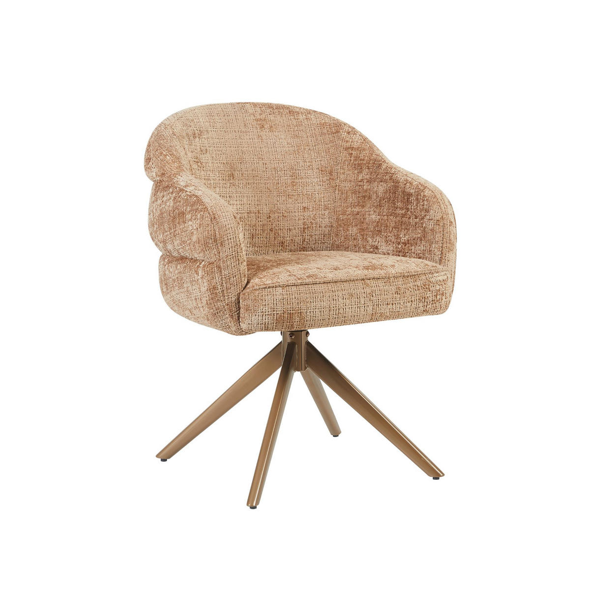 ESSZIMMERSTUHL Ron Braun 64/65/83 cm - Braun, Textil (64/83/65cm) - Starfurn