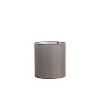 LAMPENSCHIRM Branfo Braun 25/25/27 cm - Braun, Textil (25/25/27cm) - Light & Living