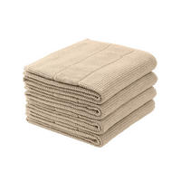 HANDTUCHSET Turin - 4-teilig - 50x100 cm - Sand - Sandfarben, Textil (50/100cm) - SCHIESSER