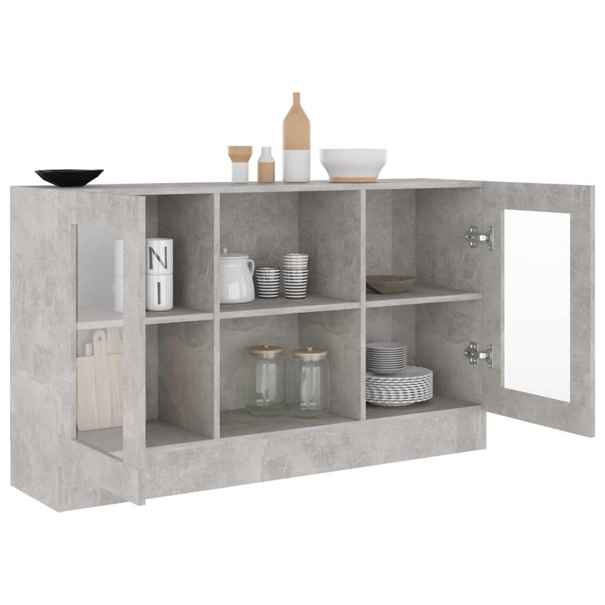 SIDEBOARD Ward 120/30.5/70 cm - Grau, Holzwerkstoff (120/70/30.5cm) - Nettlife