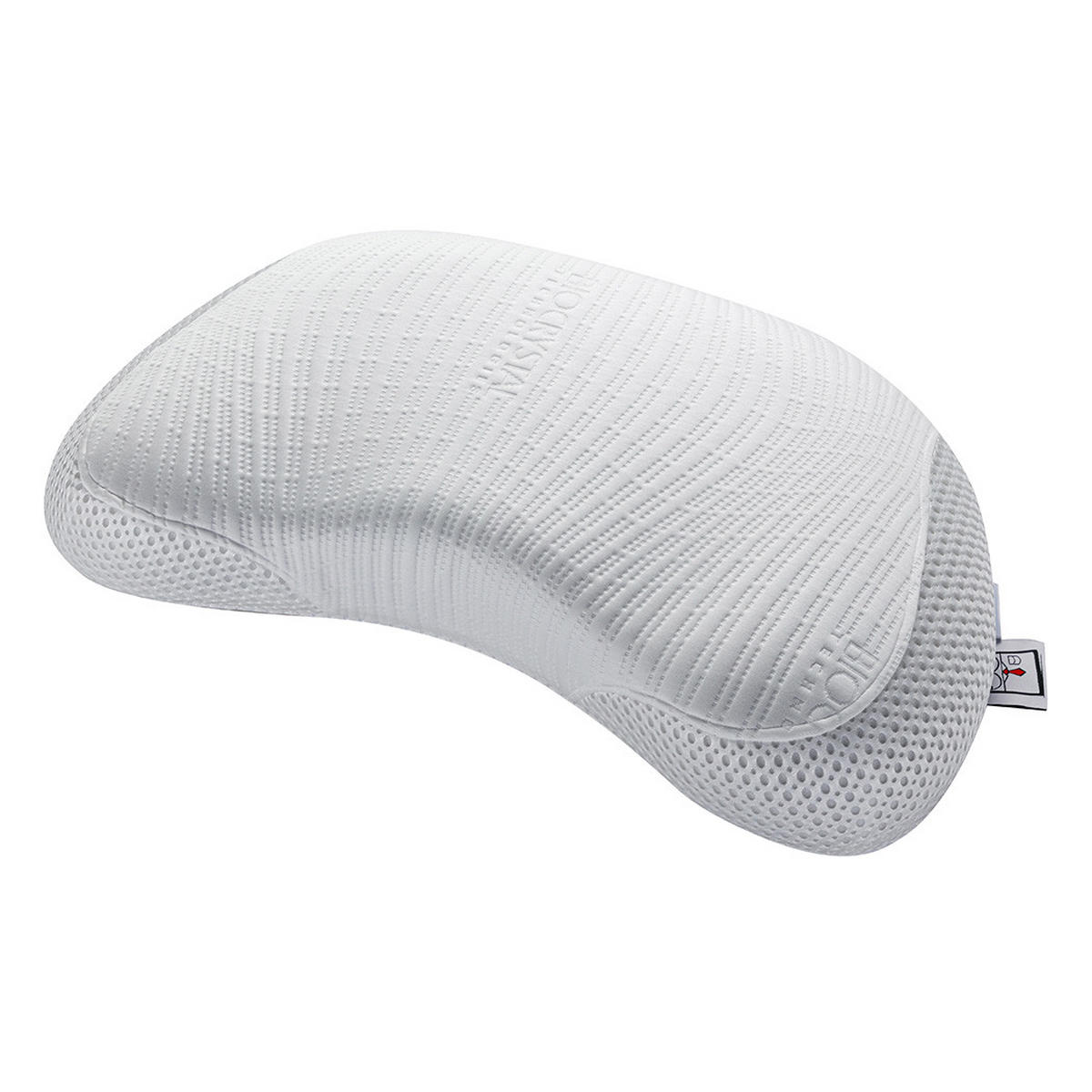 KOPFKISSEN Feelme Ergofit - Weiß, Textil (36/67cm) - Mr Mattress