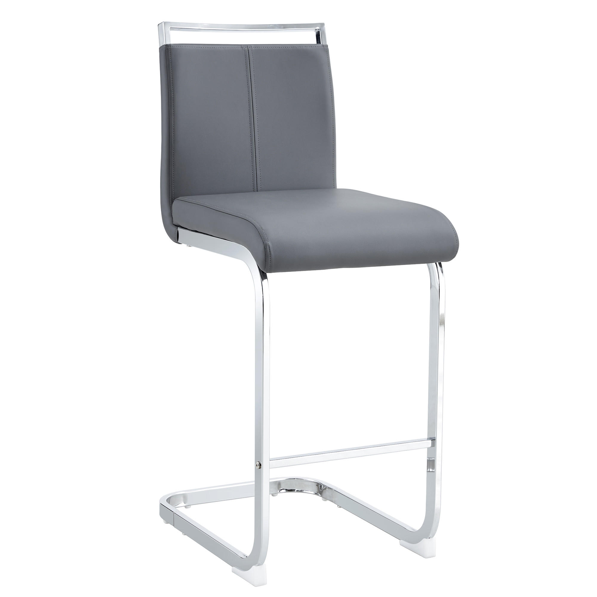 SCHWINGSTUHL DE-36484 2er Set mit PU-Bezug Grau - Grau, Metall (46.5/96.5/38.9cm) - ComfortXL