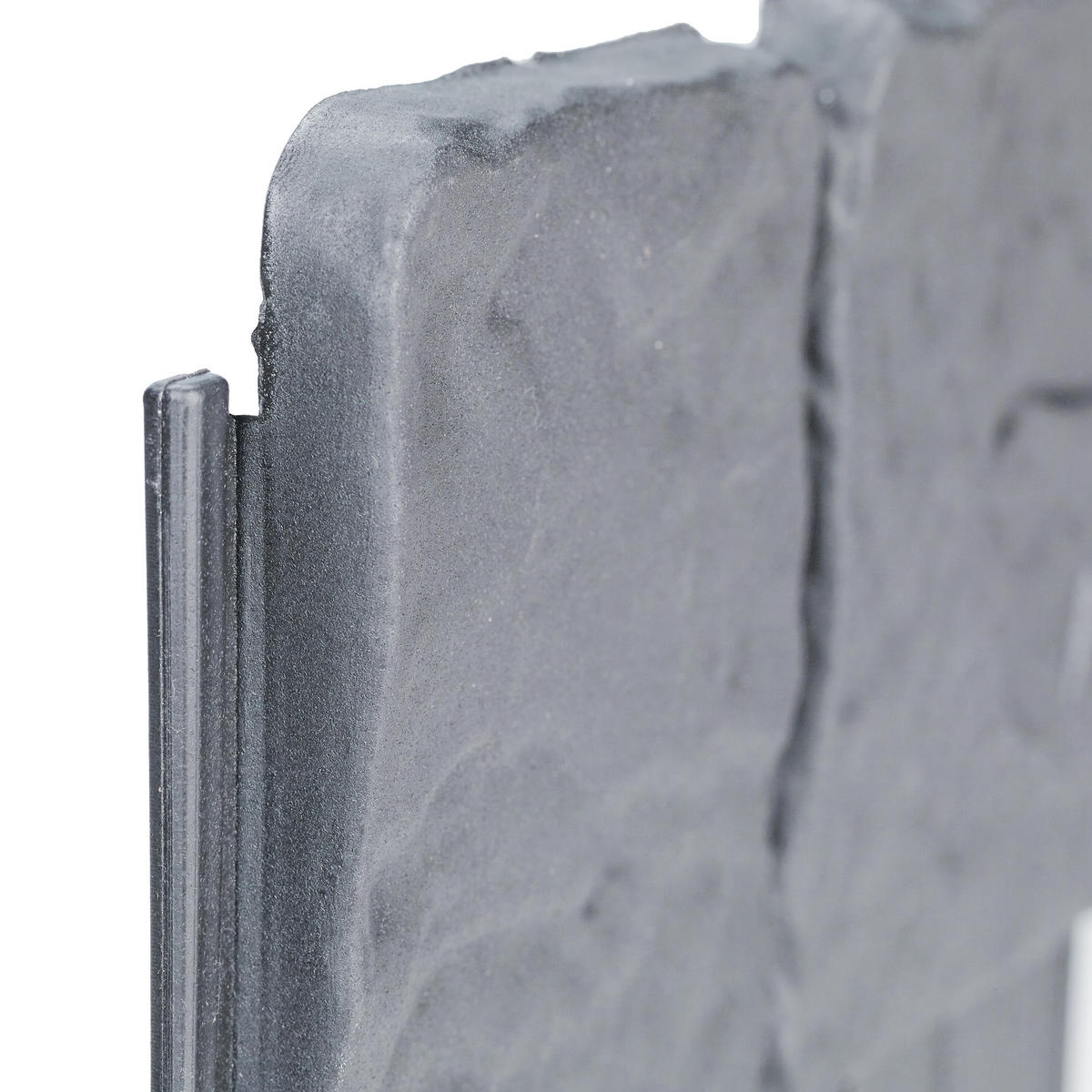 10xBEETZAUN - Grau, Kunststoff (25/23/2cm) - Relaxdays