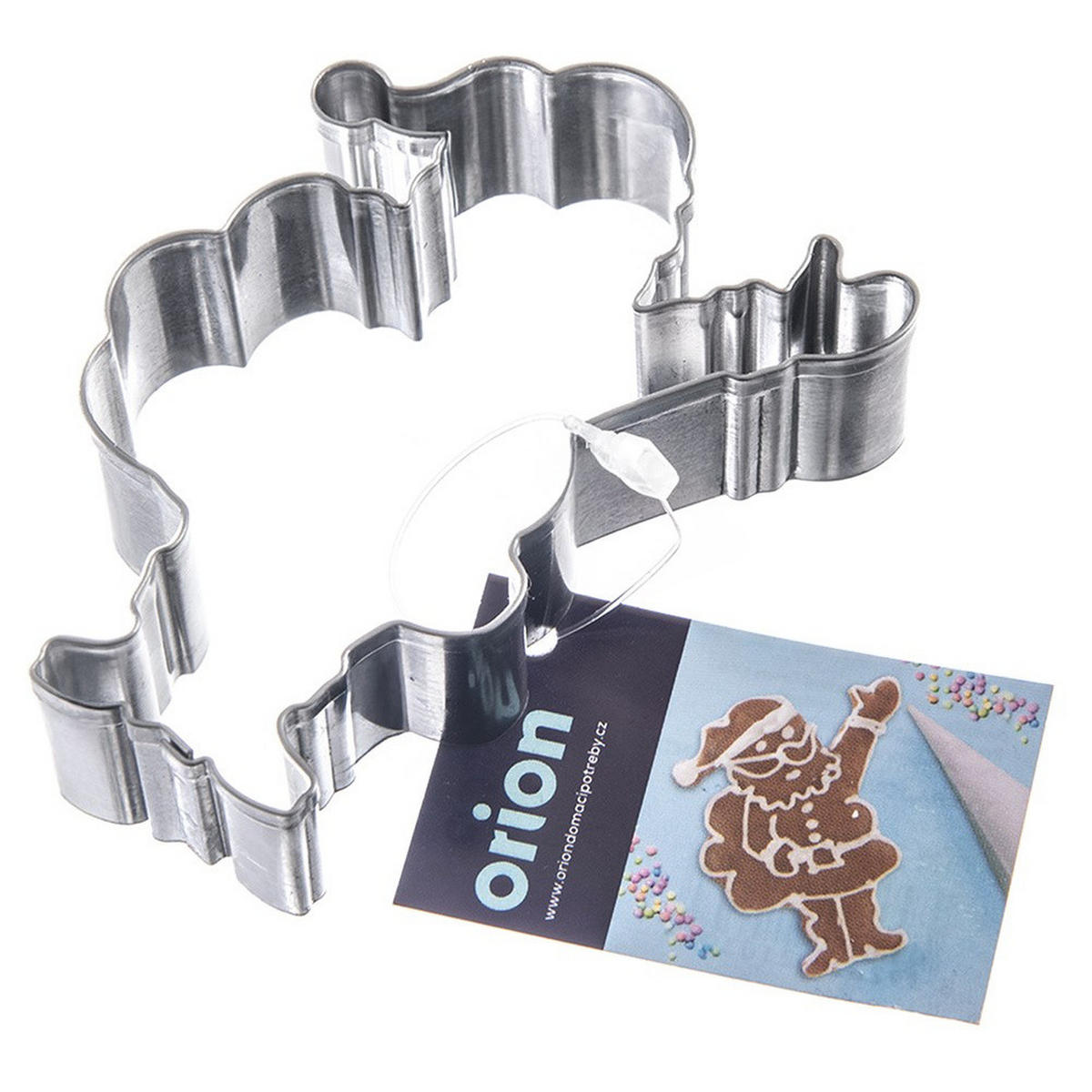 AUSSTECHFORM Nikolaus 7,3 cm Silber - Silberfarben, Metall (5.5/1.5/7.3cm) - Orion 