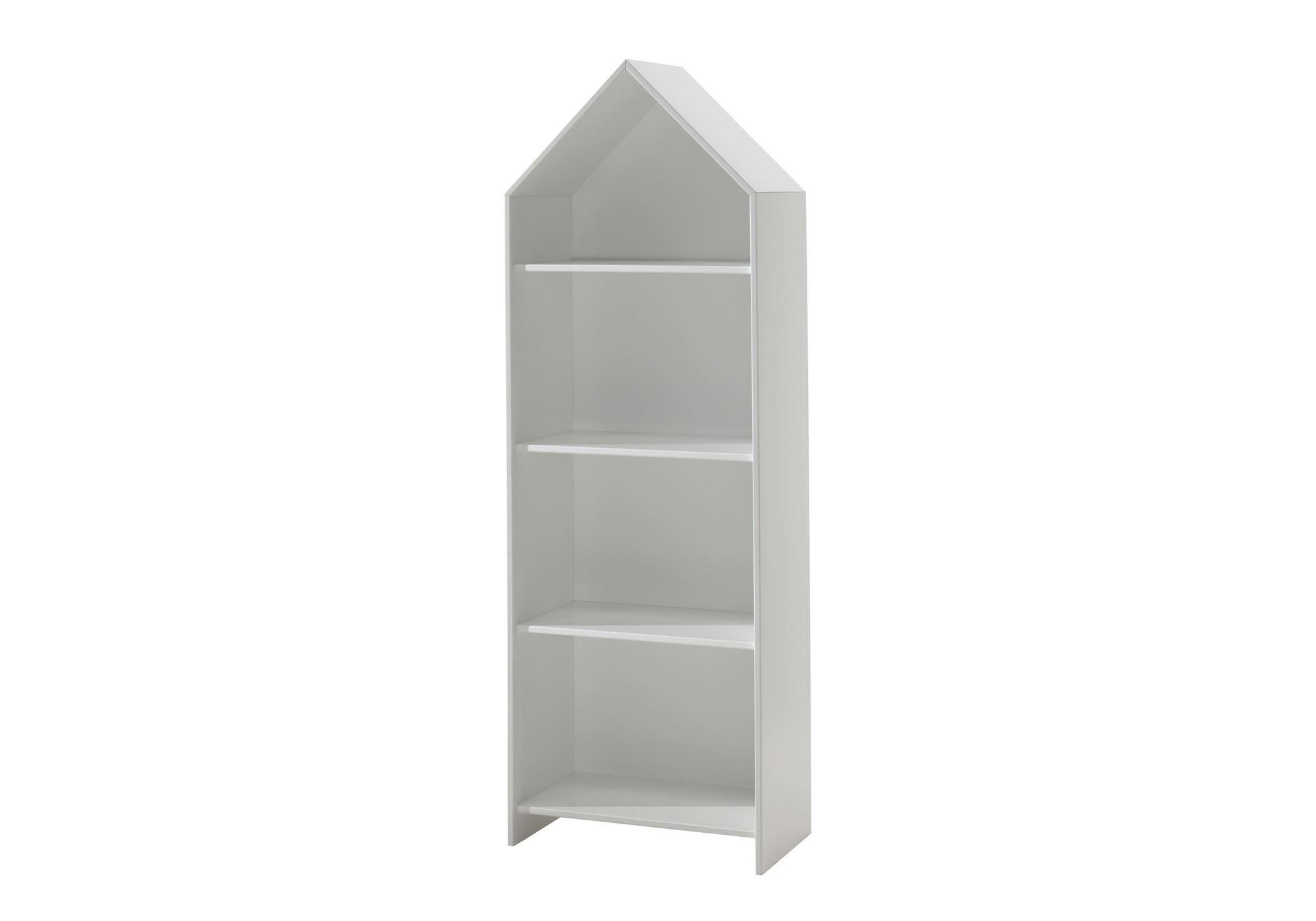 WANDREGAL Kania 58x37x171 aus MDF+Holzwerkstoff in der Farbe Weiß - Weiß, Holzwerkstoff (58/171/37cm) - 58aufmkessel