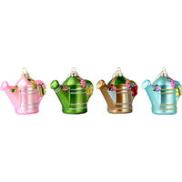 GLASSCHMUCK Giesskannen 4-tlg. - Multicolor, Glas (10/7.3/4.7cm) - FURNARO