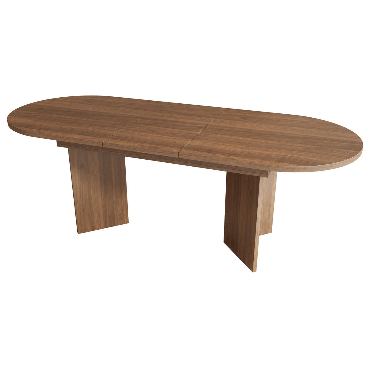 STOL za blagovaonicu 140/180/90 cm, MDF, orah, na razvlačenje - boje oraha, drvni materijal (180/90/75cm) - BEAOK