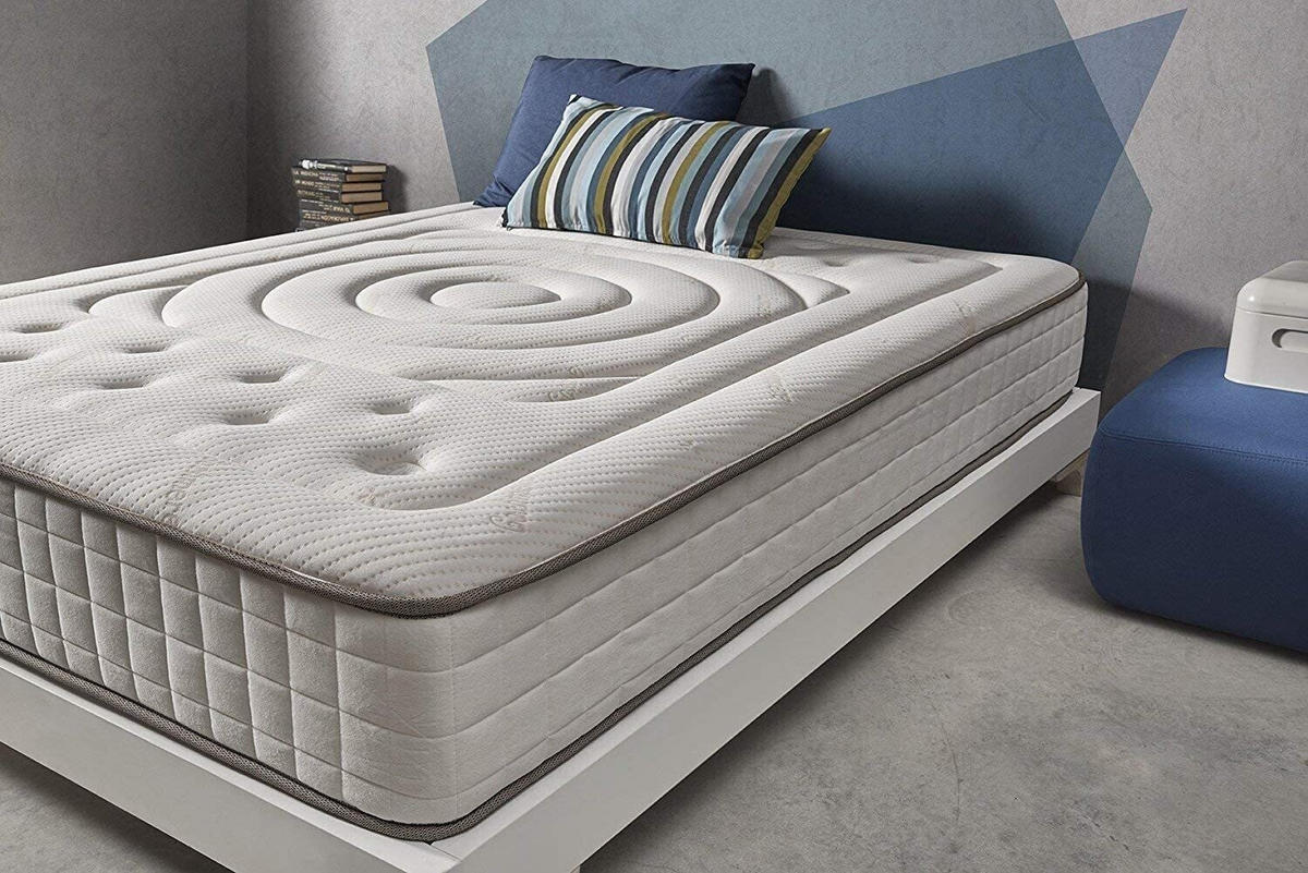 MATRATZE 90x190 Imperial Cashmere - Weiß, Textil (90/190cm) - Simpur