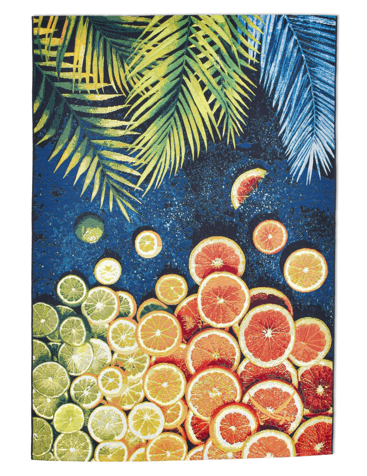 Sansibar Sylt Outdoorteppich Mehrfarbig 60x100 cm