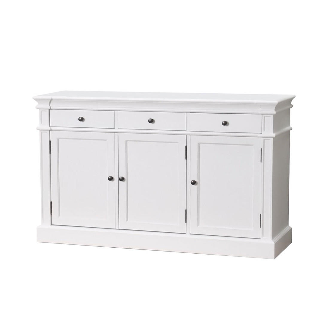 SIDEBOARD antik weiß - Weiß, Holzwerkstoff (142/86/45cm) - ebuy24