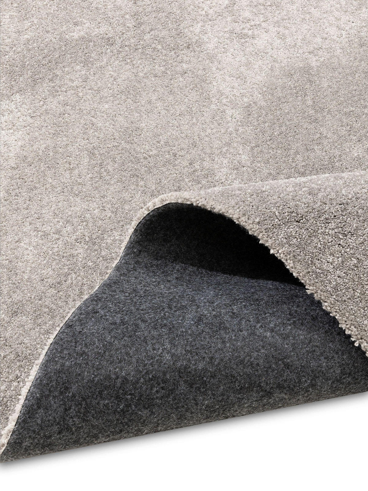 TEPPICH Nina waschbar 300/400 cm - Grau, Kunststoff (300/400cm) - benuta Nest