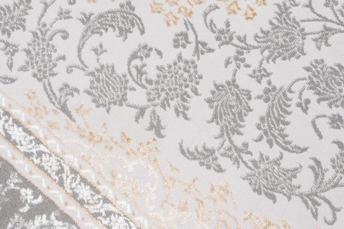 TEPPICH HERA Grau 140/200 cm - Grau, Textil (140/200cm) - Tapiso