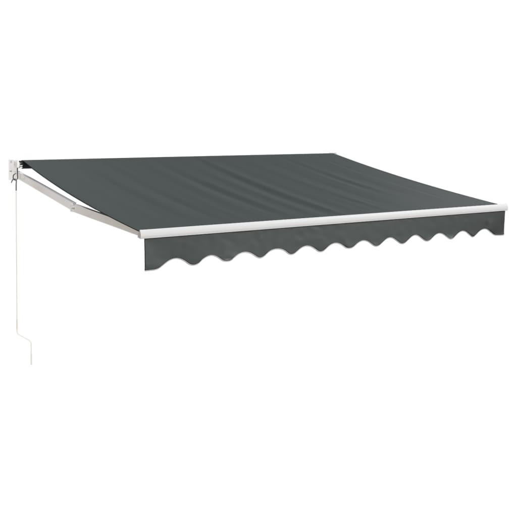 furnicato Markise Anthrazit 350x1x250 cm