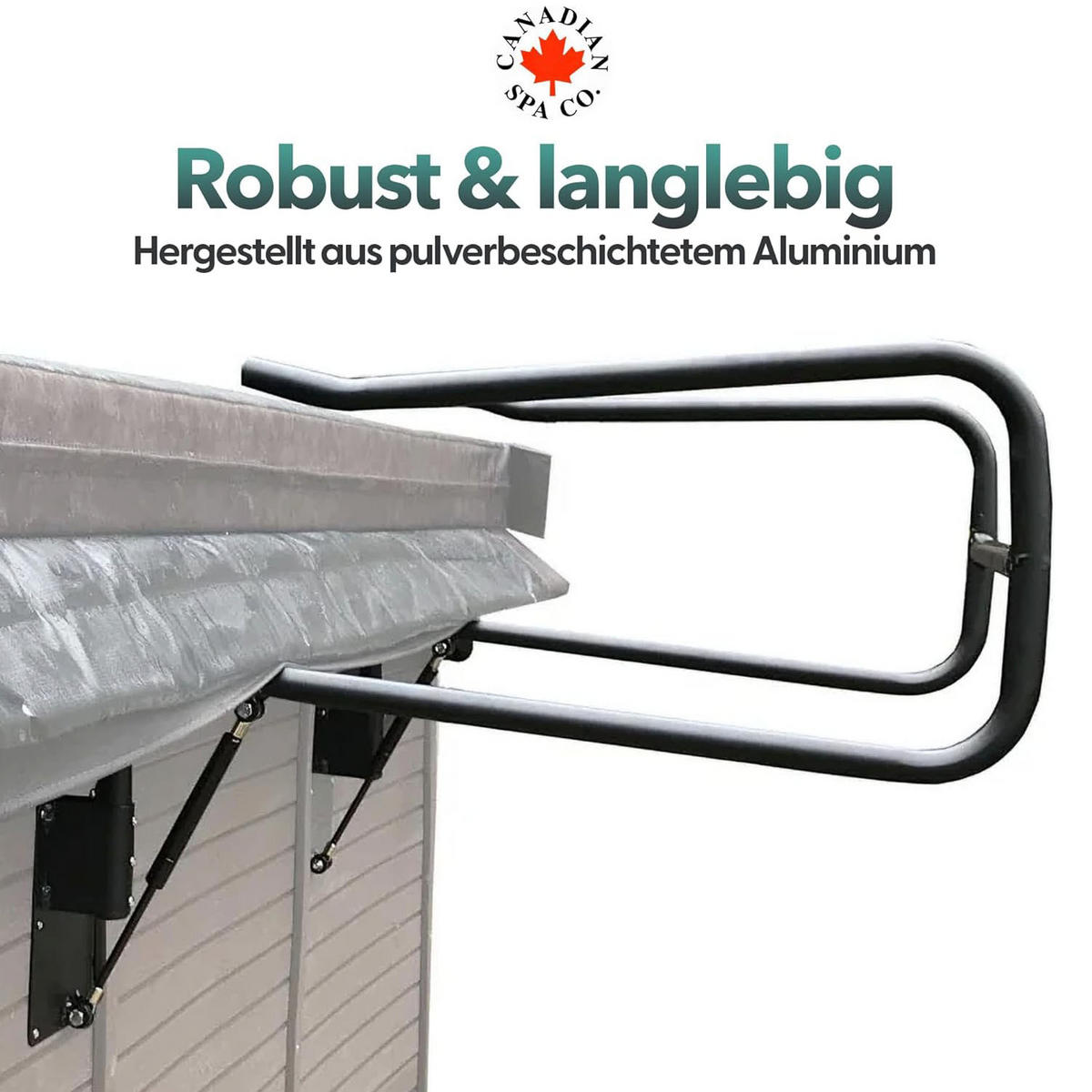 WHIRLPOOL ABDECKHILFE Abdeckhilfenkorb - Braun, Metall (243/60/80cm) - Canadian Spa Company