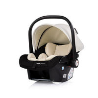 BABYSCHALE Amore i-Size Gr. 0+ beige-schwarz (0 - 13 kg) Kissen Griff verstellbar - Beige, Kunststoff (40/56/62cm) - Chipolino