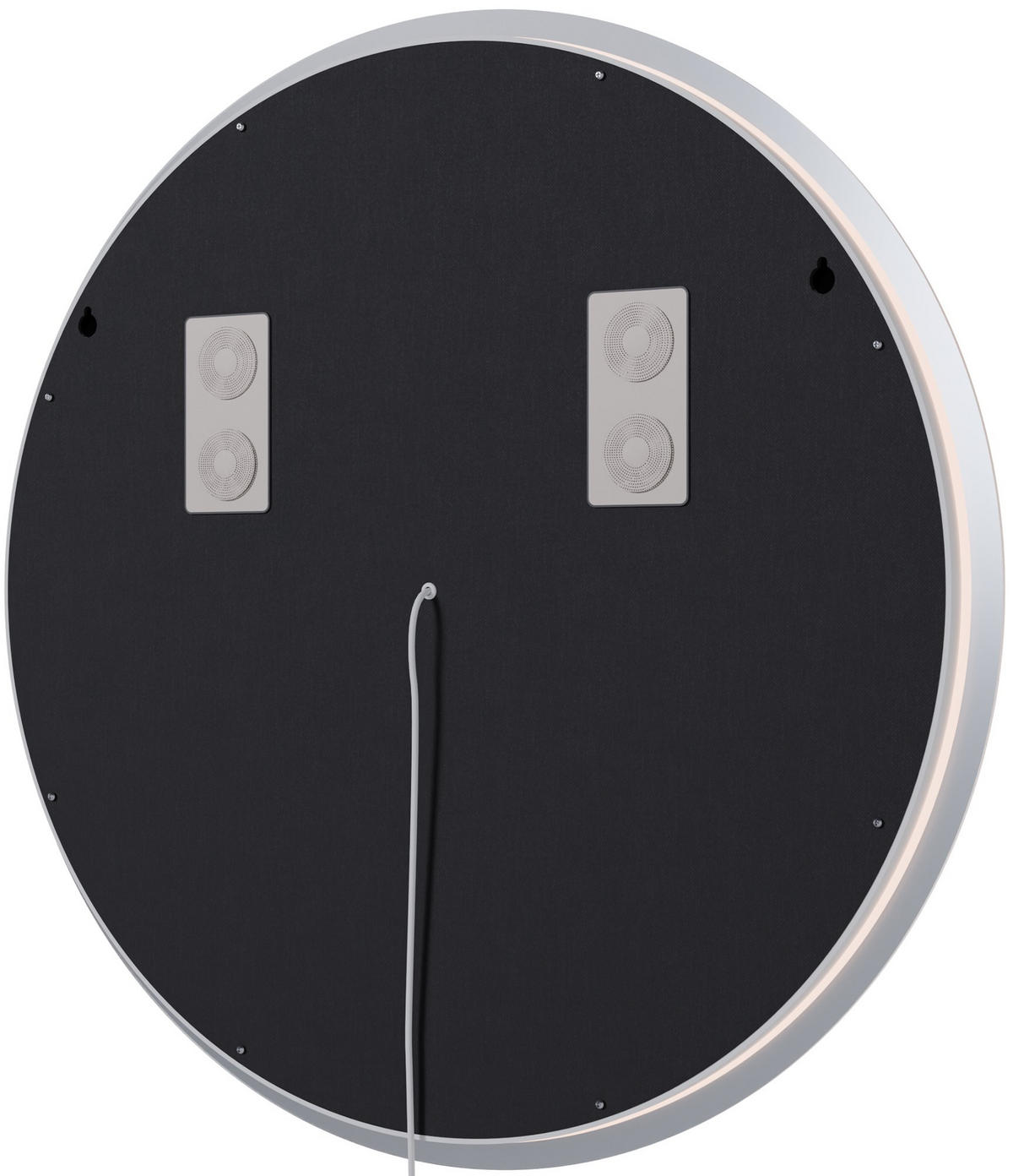 BADSPIEGEL Linz 70 Bluetooth 70x3,5x70cm Glas Klarglas Badezimmerspiegel - Klar, Glas (70/70/3.5cm) - DELUKE