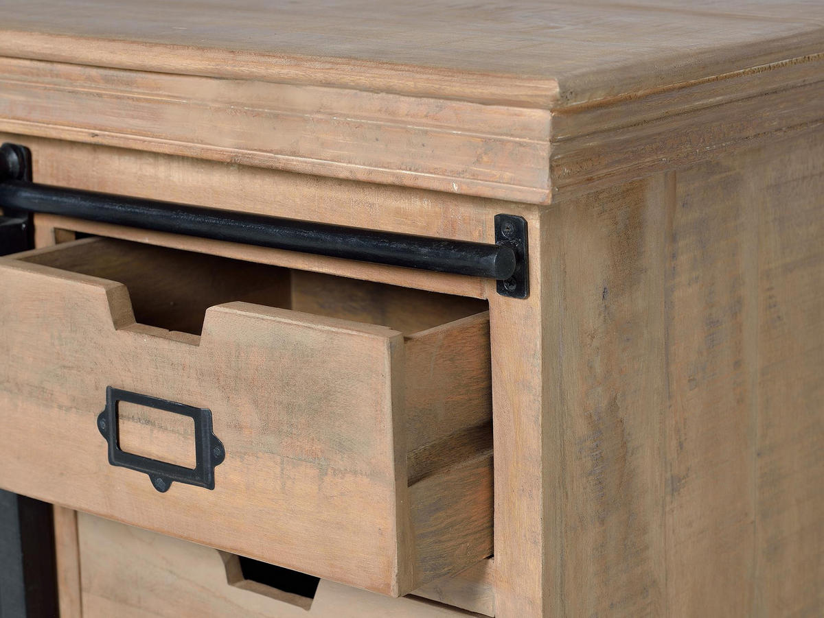 TV-SCHRANK aus Holz - Braun, Holz (170/55/40cm) - Giner y Colomer
