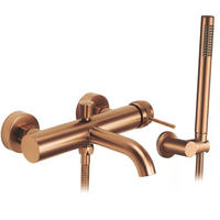 WANNENARMATUR Rea Lungo Grip Brush Copper - Kupferfarben, Metall (19/4/25cm) - REA