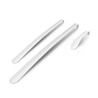 SCHUHLÖFFEL Metall 16,5/58/79cm 3er-Pack Weiß - Weiß, Metall (4/0.2/57cm)