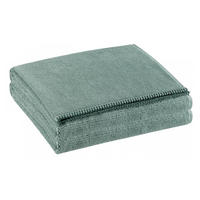 BADETUCH Bora salbeigrün 90 x 150 cm - Salbeigrün, Textil (90/150cm) - Vivaraise