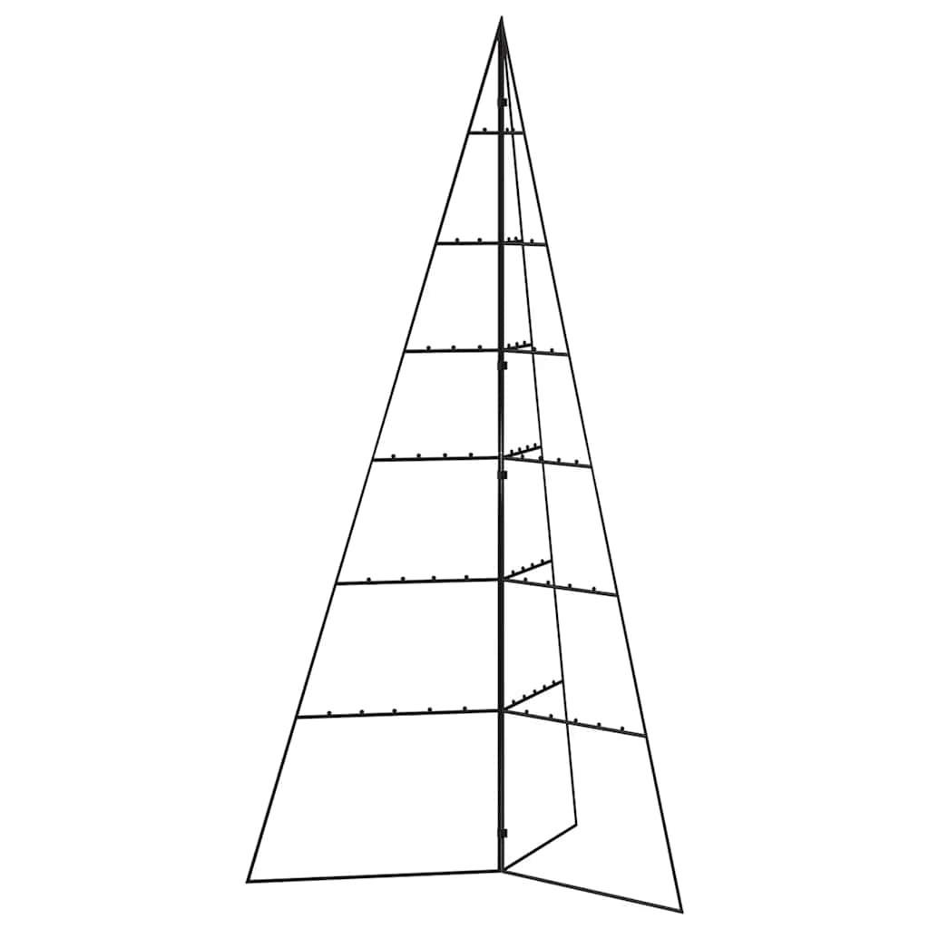 WEIHNACHTSBAUM Metall Für Dekorationen Schwarz 140 Cm - Schwarz, Metall (140cm) - vidaXL