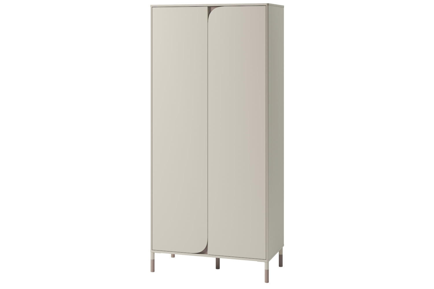 KINDERKLEIDERSCHRANK HARMONY 1 - Kaschmir, Holzwerkstoff (92/201/50cm) - Meblini