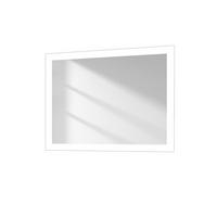 BADSPIEGEL mit Beleuchtung 60/45/3,5 cm - Weiß, Glas (45/3.5/60cm) - EMKE