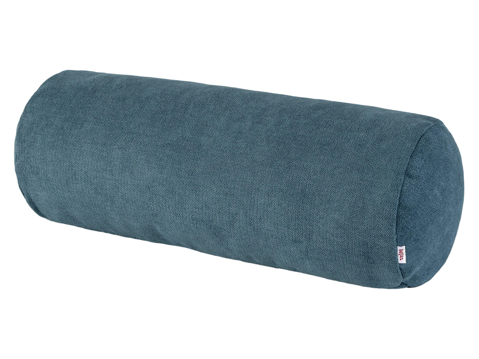 XL-NACKENROLLENHÜLLE FarbTon Chenille-Haptik nordlicht-blau 70/25 cm - Blau, Textil (25/70cm) - beties Heimtextil