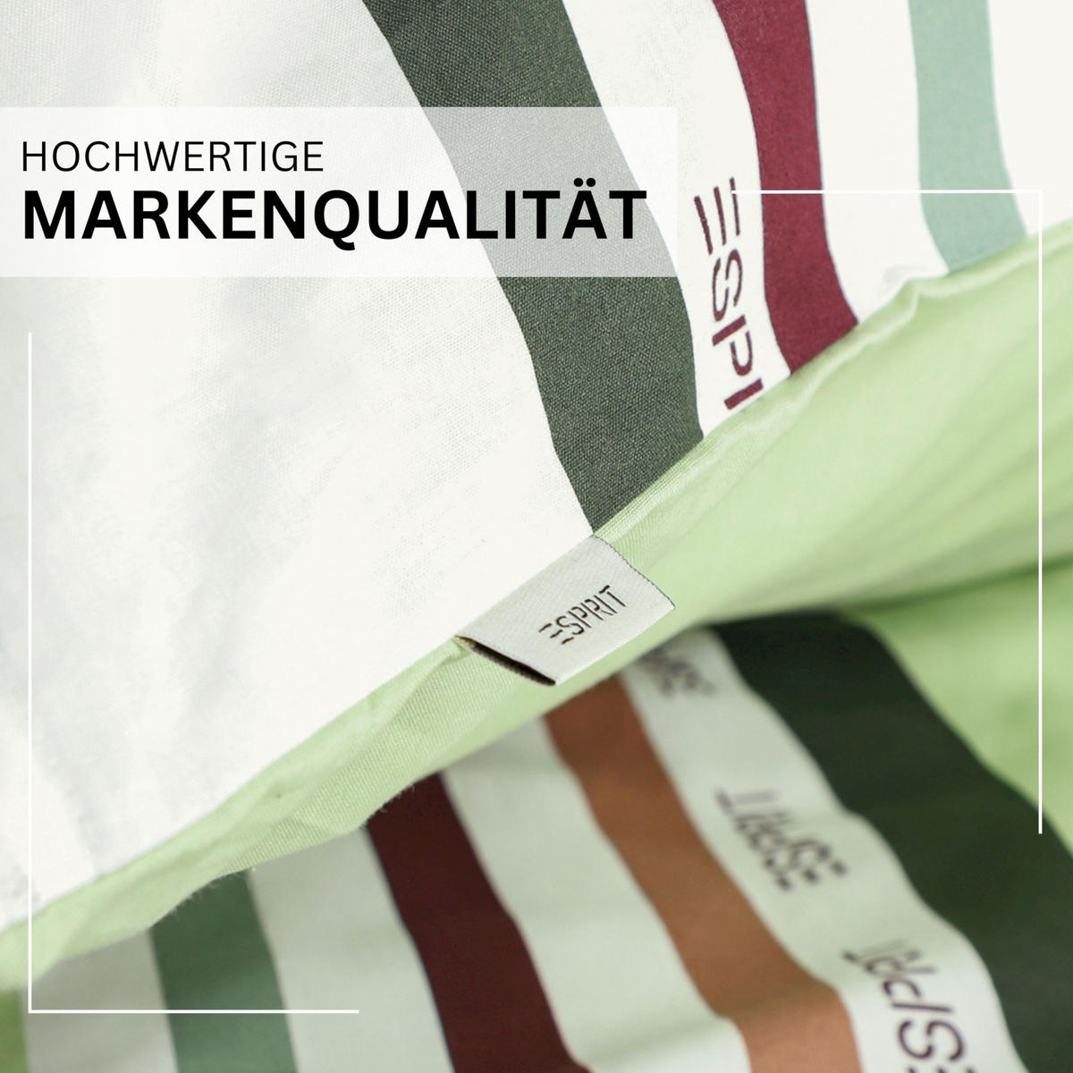 RENFORCÉ BETTWÄSCHE SALMLO - Multicolor, Textil (155/220cm) - Esprit
