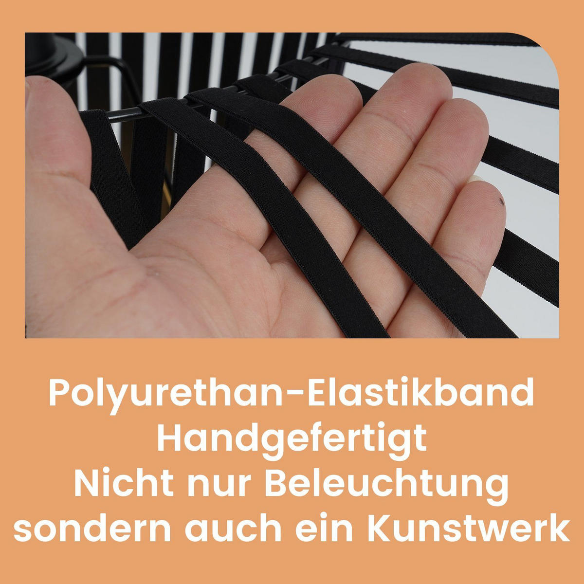 HÄNGELEUCHTE Strohhut 120/120/150 cm - Schwarz, Metall (120/120/150cm) - Nettlife