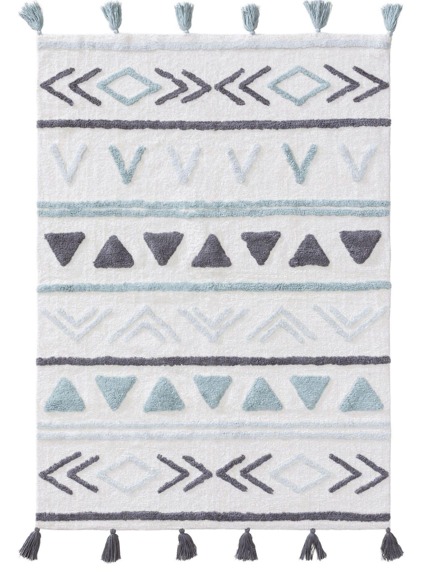 KINDERTEPPICH Wasch - Blau, Textil (120/1cm) - KUNSTLOFT