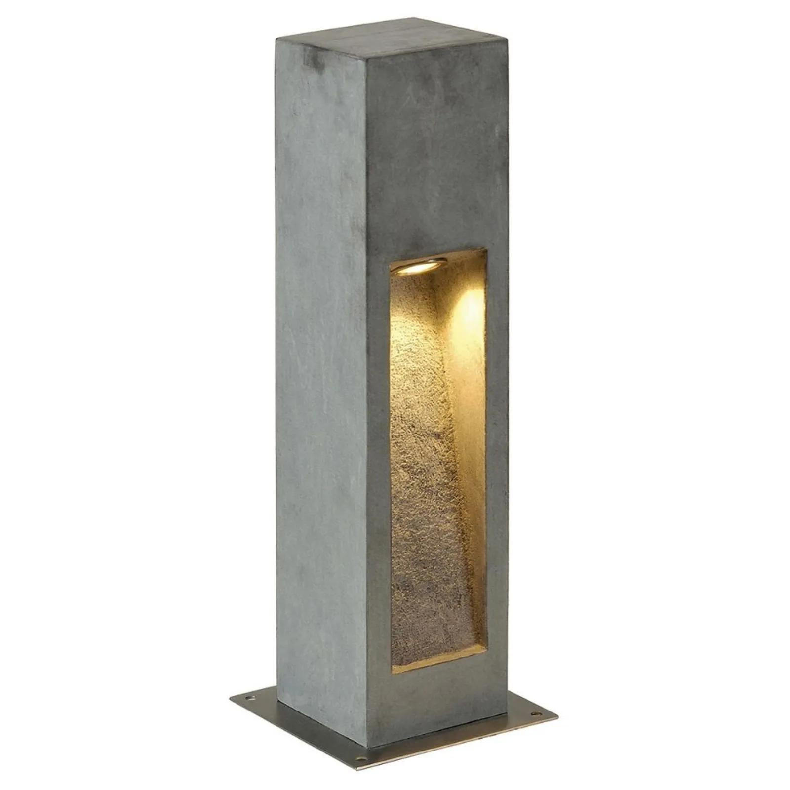 WEGELEUCHTE Arrock Grau - Grau, Stein (12/12/50cm) - SLV