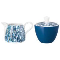 MILCH- UND ZUCKER-SET Life Fashion Classic Blue je 260 ml - Blau, Keramik (1/1cm) - Seltmann Weiden