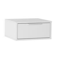 NACHTTISCH schwebende Auri Weiß - Weiß, Holzwerkstoff (40/19/35cm) - VS Venta-stock