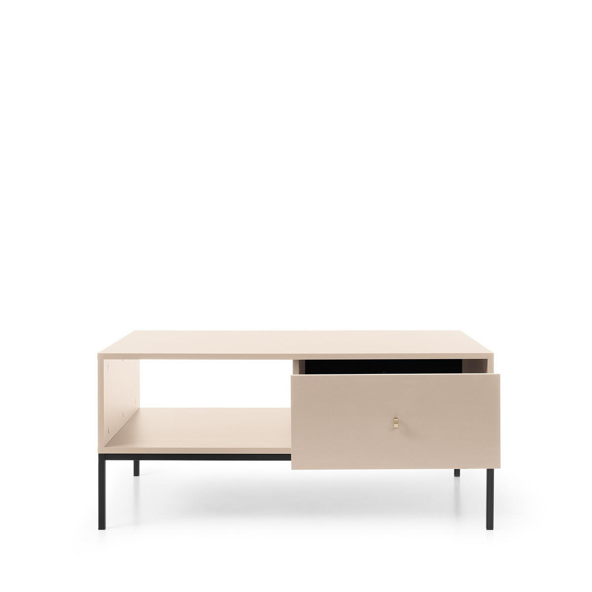 COUCHTISCH MONDO 103,5/46,2/68 cm Beige - Beige, Holzwerkstoff (68/103.5/46.2cm) - MASSENO