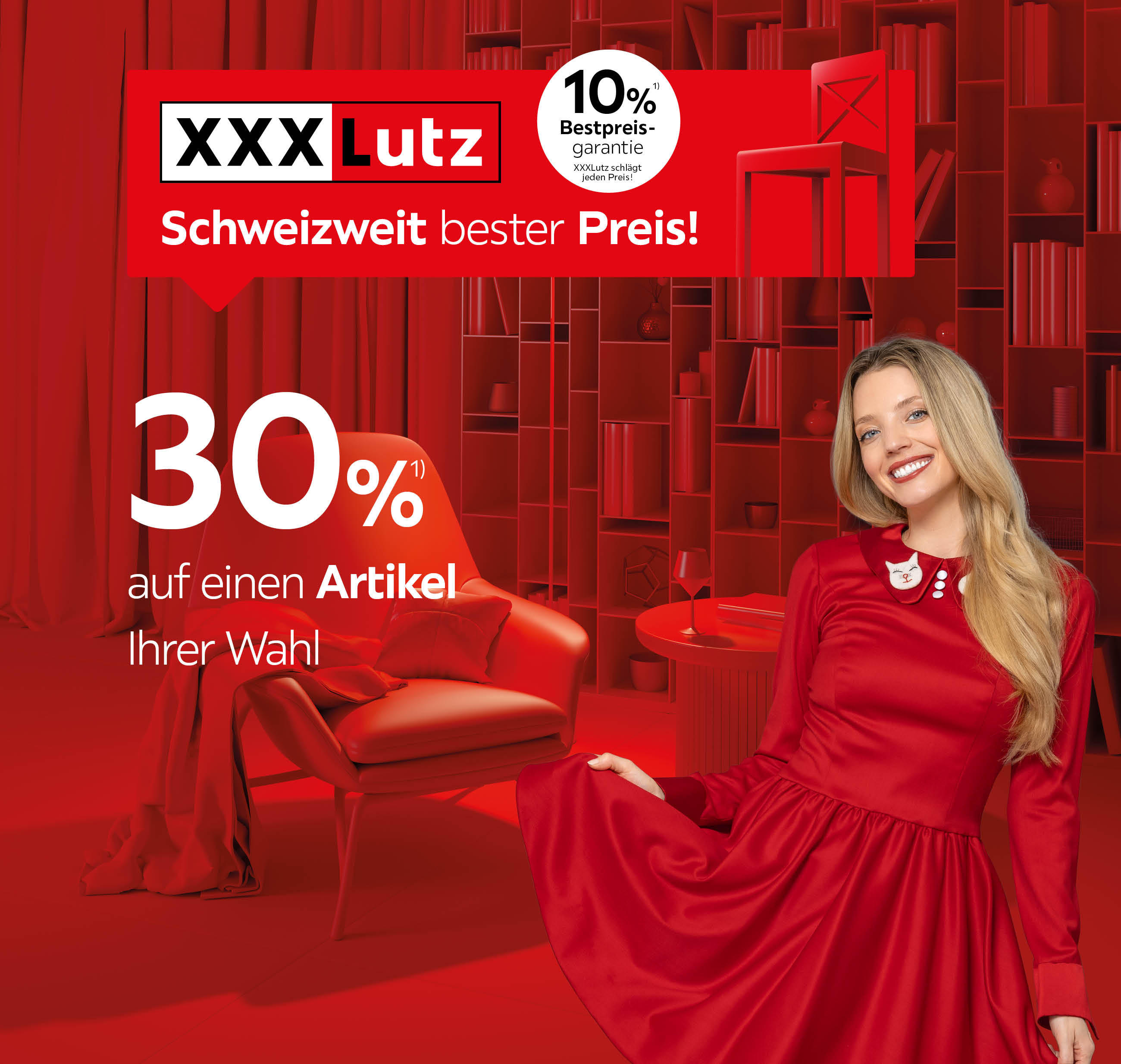 30% auf einen Wunschartikel
