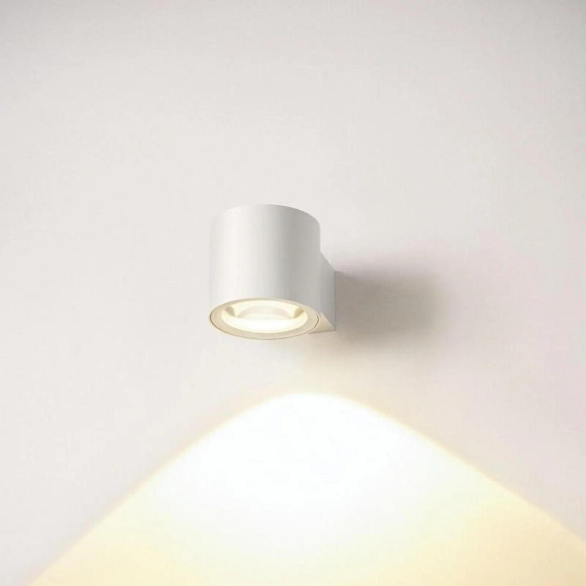 WANDLEUCHTE Oculus Weiß - Weiß, Metall (4.5/8.8/4.5cm) - SLV