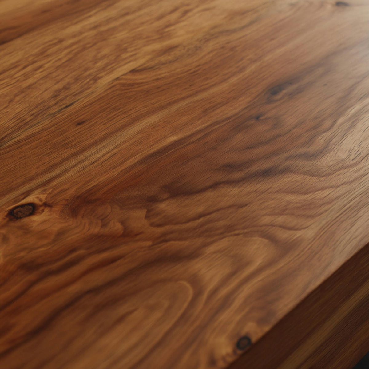 SOFATISCH Massivholz, Handgefertigt, Schutzlackversiegelt, Puristisch Modern, 115x44x22cm - Schwarz/Braun, Holz/Metall (44/115/22cm) - KADIMA DESIGN