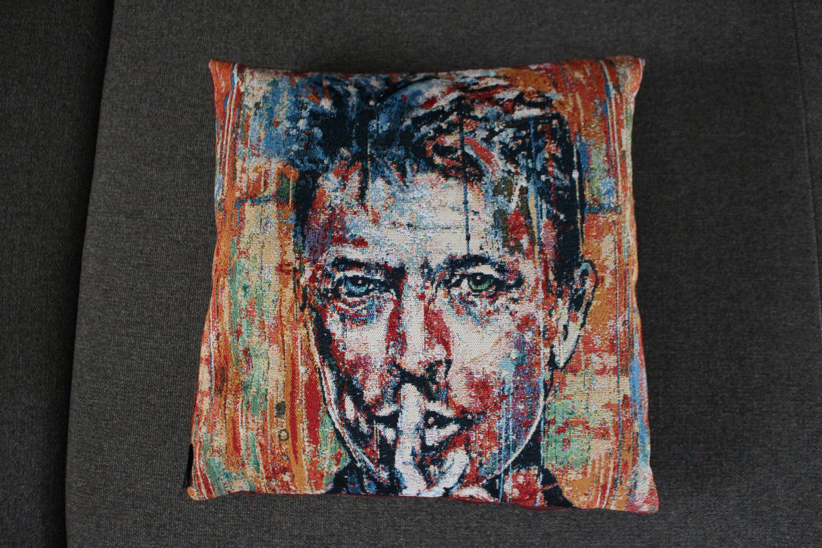 KISSENHÜLLE STARS - Dunkelorange/Multicolor, Textil (45/45cm) - Yve! decoration