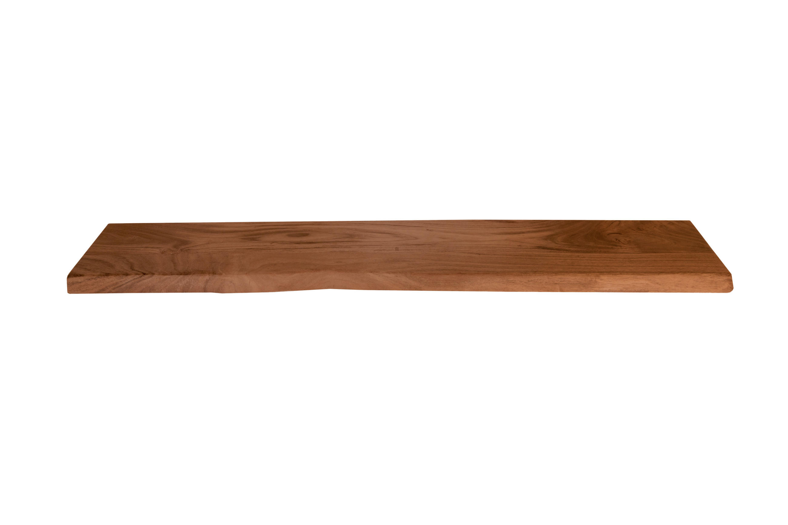 WANDREGAL AMANDA - Braun/Akaziefarben, Holz (130/3/20cm) - SAM