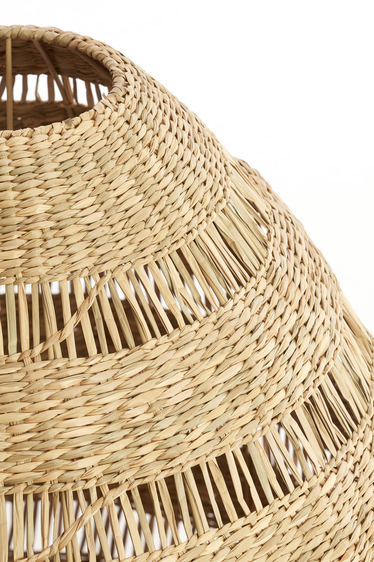 HÄNGELAMPE - Braun - 56/56/55 cm - Braun, Naturmaterialien (56/56/55cm) - Light & Living