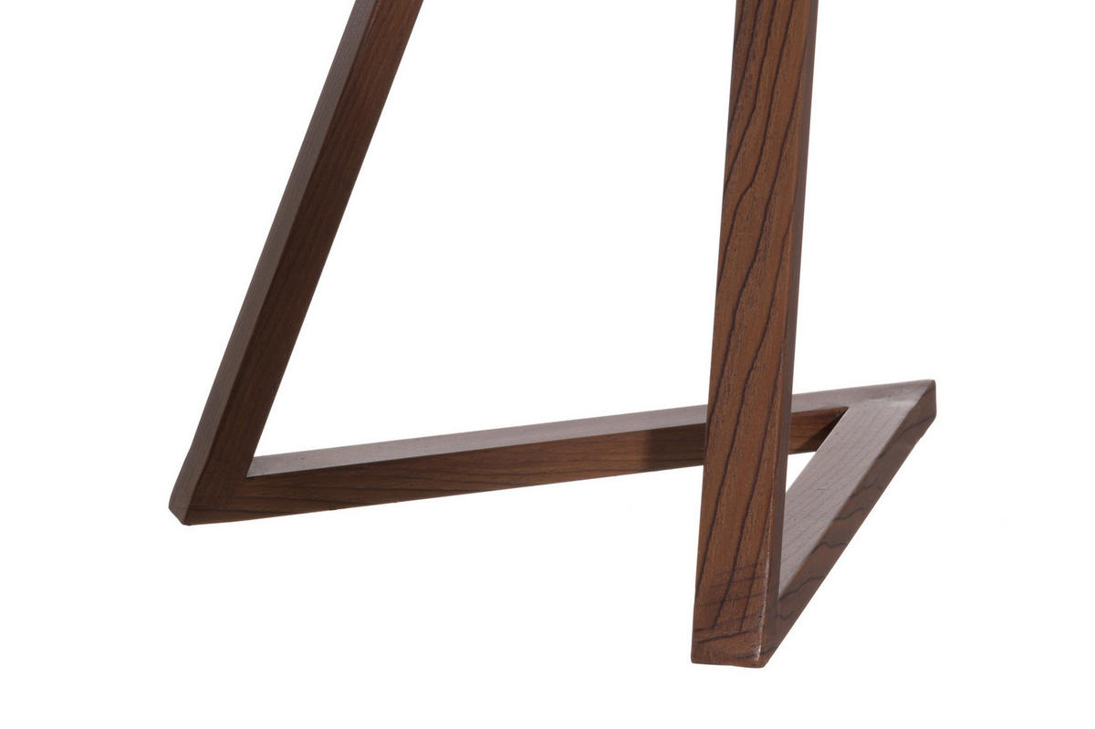 BEISTELLTISCH MDF Ø 40 cm - Braun, Holzwerkstoff (40/40/42.5cm)
