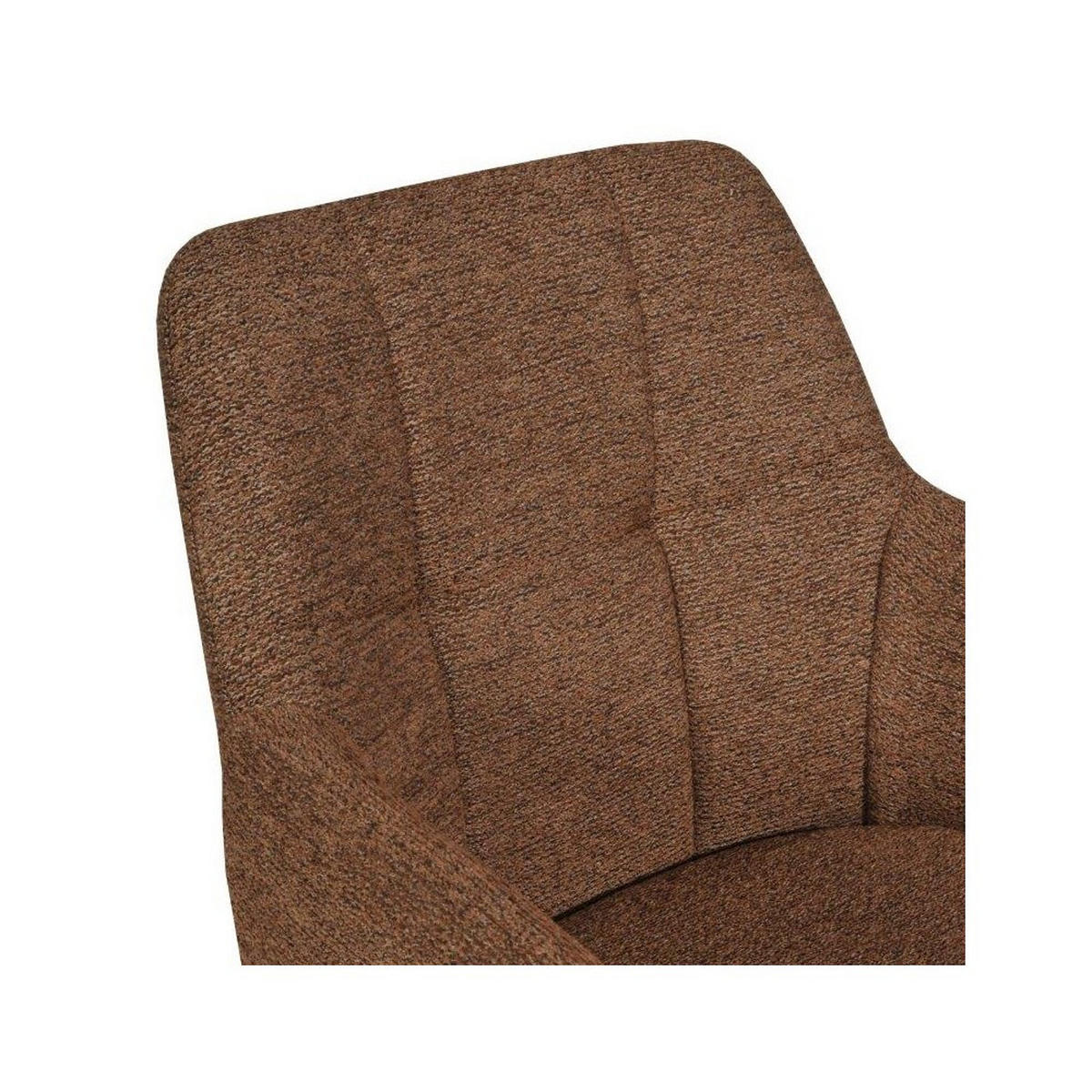DREHSTÜHLE 2-er SET/ LINEA - Braun - Braun, Textil (60/87/58cm) - Weber Industries