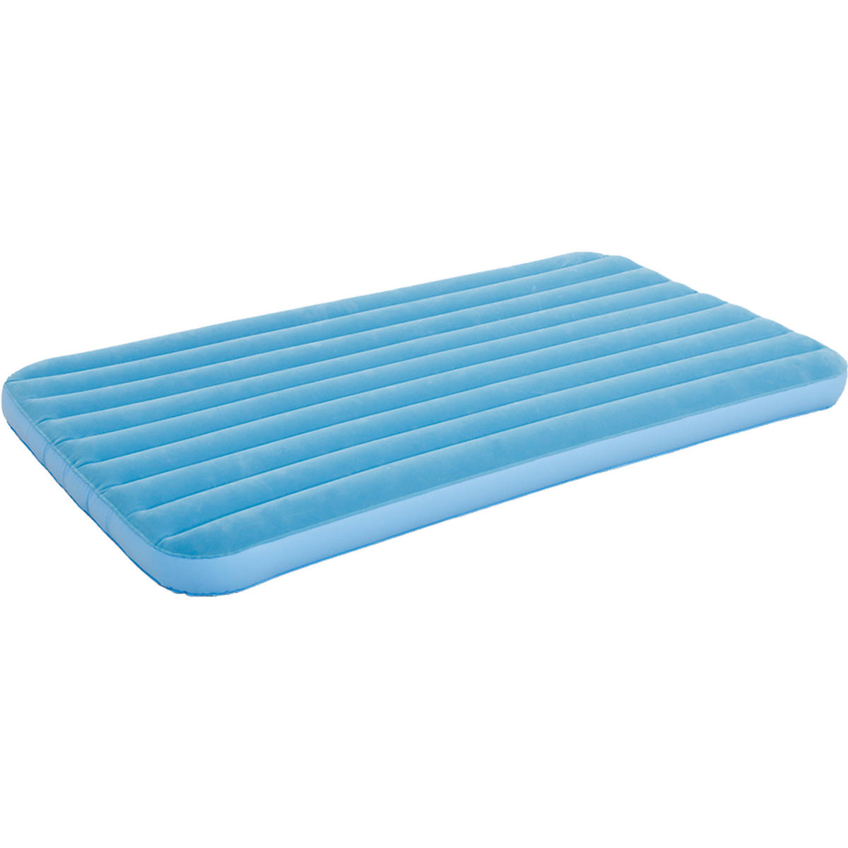 LUFTBETT Kinderluftmatratze mit Handpumpe 172 x 112 x 30 cm blau - Hellblau, Kunststoff (112/172cm) - Avenli