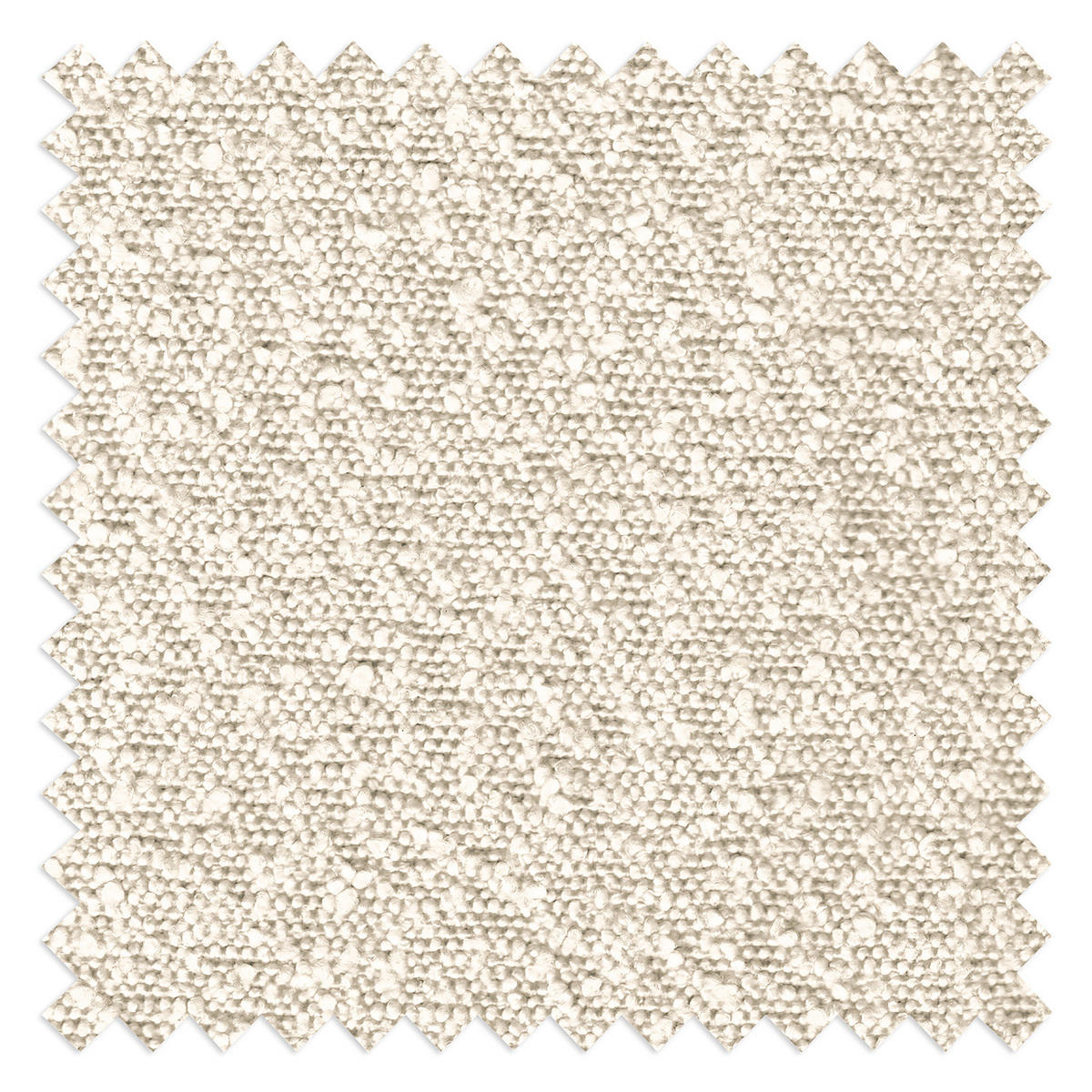 OTTOMANE - modular - Creme/Schwarz, Kunststoff/Textil (126/82/154cm) - home24