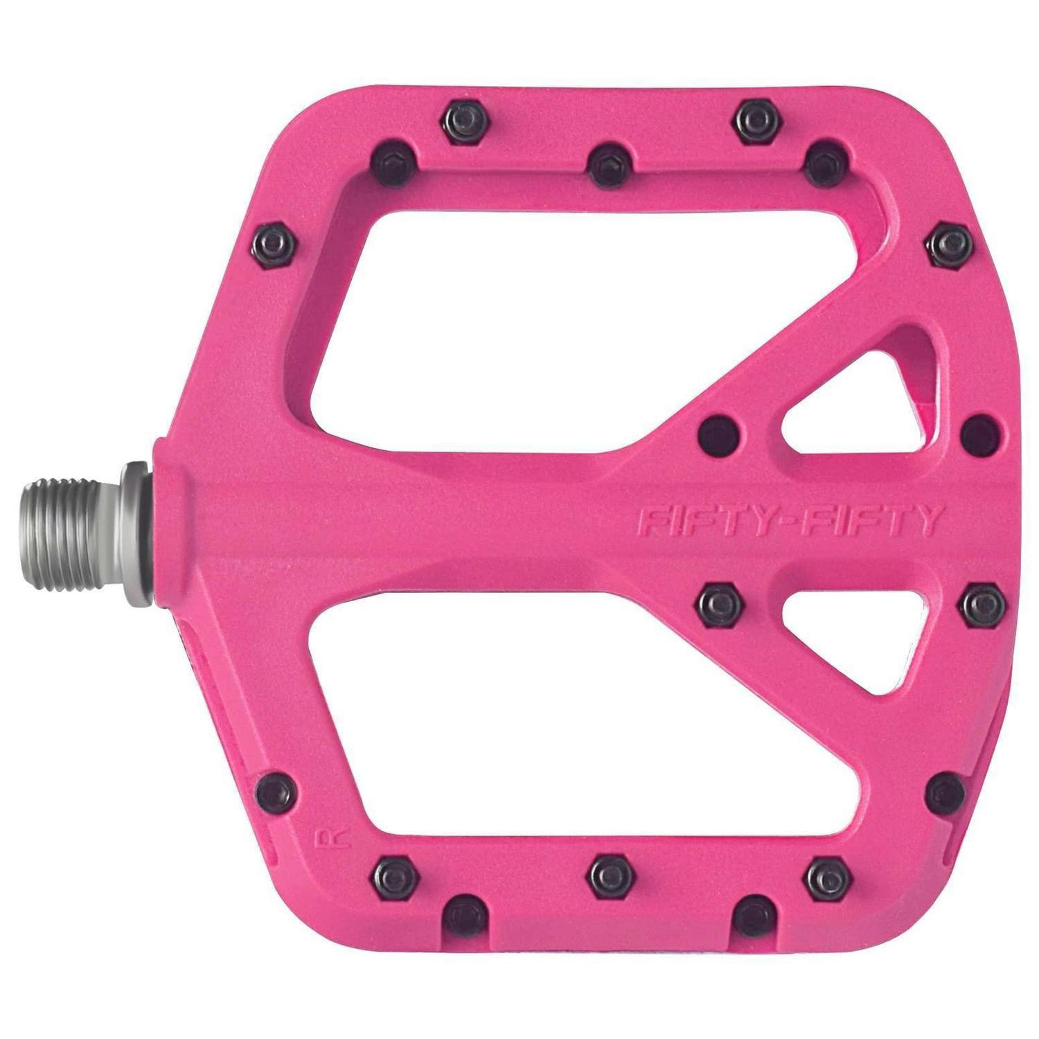 FAHRRADPEDALE Nylon Composite Rosa - Rosa, Kunststoff (10.4/1.5/10.6cm)