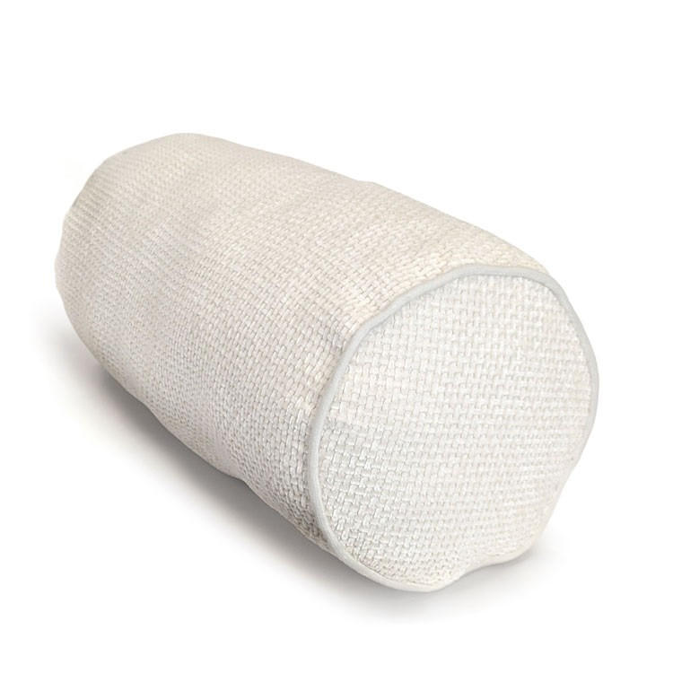 KISSEN Nuno - Weiß - 20/45/45 cm - Weiß, Textil (45/20cm) - Unique Living