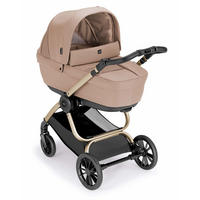 KOMBI-KINDERWAGEN Techno Babila 2in1, klappbar - Braun, Kunststoff (53/93/111cm) - Cam il Mondo del Bambino S.p.A.