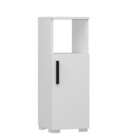 MEHRZWECKSCHRANK Duru Weiß 9260 - Schwarz/Weiß, Holzwerkstoff (30/97/32cm) - moebel17