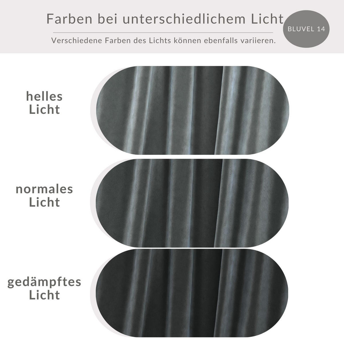 ECKSOFA Melani Dunkelgrau Samtstoff - Rechts Seite - Schwarz/Grau, Holz/Holzwerkstoff (162/256cm) - Maison de Reve